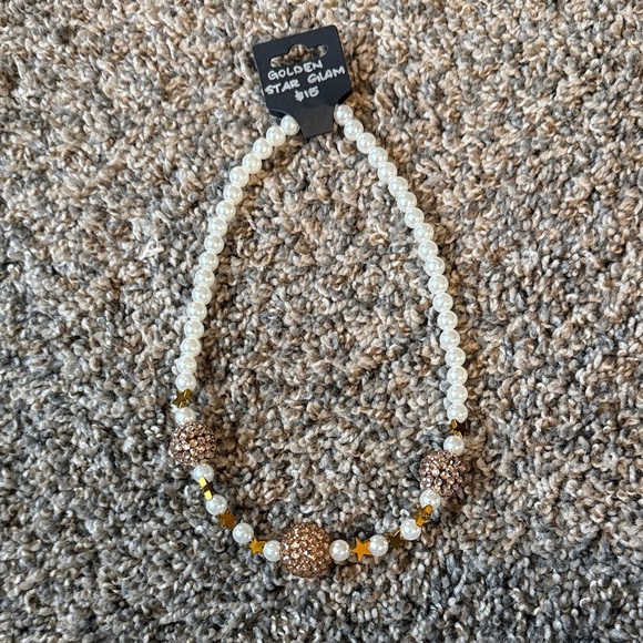 A Crafty Cutie Other - Golden Star Glam Girls Necklace